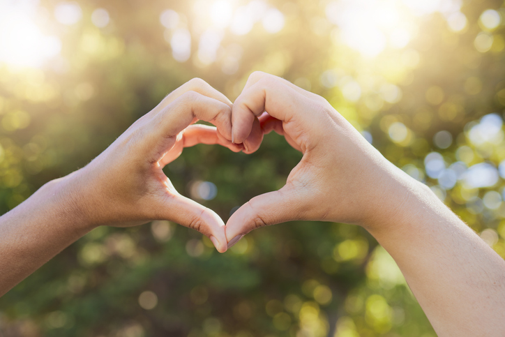 Support, community and volunteer hand icon for clean green environment in summer camps