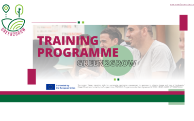 Green2Grow VET Programme: Building Skills for a Sustainable Tourism Future